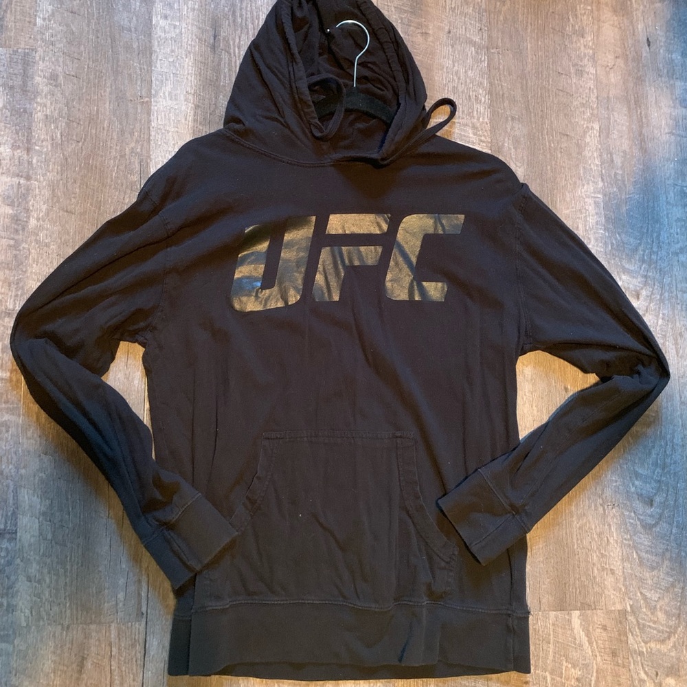 Black on black UFC Hoodie